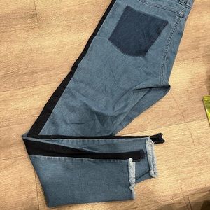 NWOT Stretch Jeans Stripe Fringe Bottoms PacSun Pac Sun 💝Offers Welcome💝